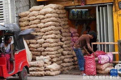 经济危机下的斯里兰卡科伦坡贝塔市场